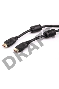 Кабель Aopen HDMI 19M/M ver 2.0, 3М,2 фильтра, Aopen/Qust <ACG517D-3M>