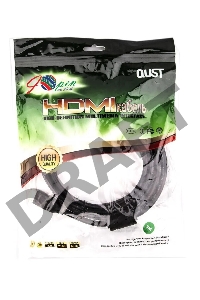 Кабель Aopen HDMI 19M/M ver 2.0, 3М,2 фильтра, Aopen/Qust <ACG517D-3M>