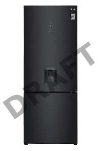 Холодильник LG GC-F569PBAM черный матовый (двухкамерный)