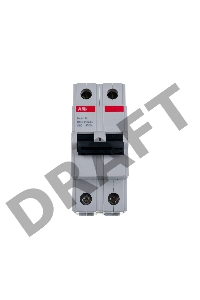 Автоматический выключатель ABB 2CDS642041R0504 2P, 50A, C, 4,5кА, BMS412C50