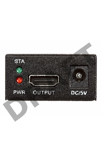 Видео усилитель сигнала HDMI DD471 VCOM