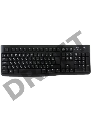 Клавиатура проводная Logitech K120 for business, USB 920-002522 Черный