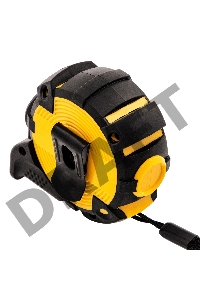 Рулетка 3м х 16мм, автоматич. фиксац., нейлон. покрытие, магнит. зацеп, двухстор. разметка// Denzel