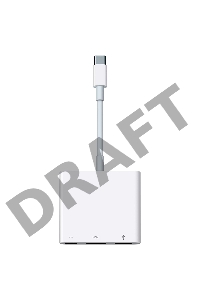 Многопортовый адаптер Apple USB-C Digital AV Multiport Adapter