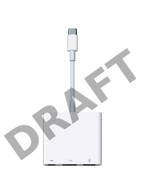 Многопортовый адаптер Apple USB-C Digital AV Multiport Adapter