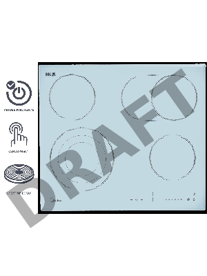 Варочная панель электрическая Midea MCH64767FW