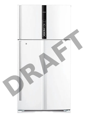 Холодильник Hitachi R-V910PUC1 TWH белый текстурный (двухкамерный)