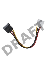 Переходник питания SATA-устройств (1big ->1SATA) VCOM <VPW7571> 