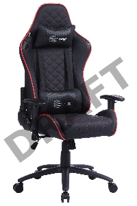 Кресло игровое Cactus CS-CHR-030BLR черный/красный сиденье черный/красный эко.кожа с подголов. крестовина металл пластик черный