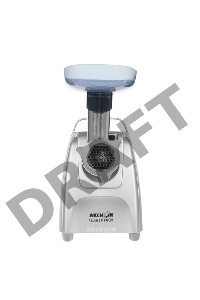 Мясорубка АКСИОН М61.04 Черно-серебристая, 2000 Вт, 3 кг/мин