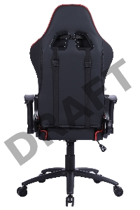 Кресло игровое Cactus CS-CHR-030BLR черный/красный сиденье черный/красный эко.кожа с подголов. крестовина металл пластик черный