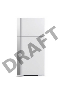 Холодильник Hitachi R-VG660PUC7-1 GPW белое стекло (двухкамерный)