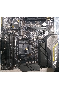 (Из ремонта, рабочая, гарантия 14 дней, не комплект, OEM) Материнская плата ASUS TUF GAMING B450M-PRO II, Socket AM4, B450, 4*DDR4, DVI+HDMI, CrossFireX, SATA3 + RAID, Audio, Gb LAN, USB 3.1*6, USB 2.0*6, COM*1 header (w/o cable), mATX ; 90MB1610-M0EAY0