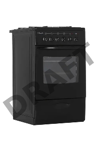 Плита Комбинированная Лысьва ЭГ 401 МС-2у черный (без крышки)