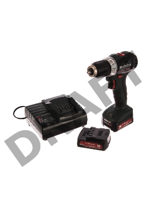 Аккумуляторная дрель-шуруповерт METABO PowerMaxx BS 12 BL (601038500)  2х2.0 LiIon,кейс