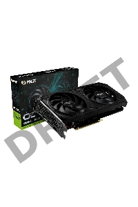 Видеокарта Palit RTX4060TI DUAL OC NVIDIA GeForce RTX 4060TI 8192Mb PCI-E 4.0  128 GDDR6 2685/9000 HDMIx1 DPx3 HDCP Ret