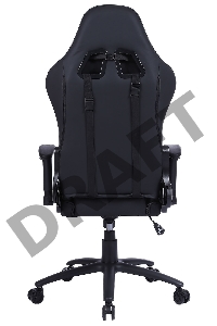 Кресло игровое Cactus CS-CHR-030BL черный сиденье черный эко.кожа с подголов. крестовина металл пластик черный