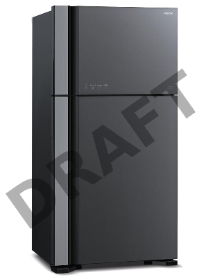 Холодильник Hitachi R-VG610PUC7 GGR 2-хкамерн. серое стекло (двухкамерный)