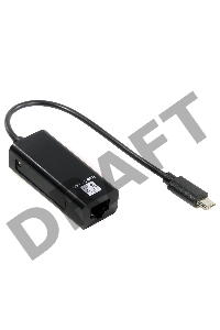 Кабель-адаптер 5bites UA3C-45-08BK  USB3.1 / RJ45 100MB / BLACK