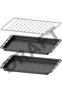 Духовой шкаф Электрический Darina 2V5 BDE 112 708 B черный, встраиваемый