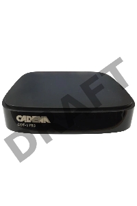 Ресивер DVB-T2 Cadena CDT-1793 черный