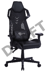 Кресло игровое Cactus CS-CHR-090BL черный сиденье черный эко.кожа крестовина пластик пластик черный