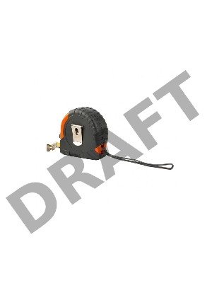 Рулетка SPARTA 31314  elastica 10 мх25мм обрезиненный корпус