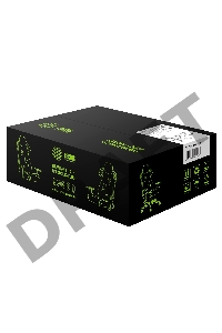 Кресло игровое Cactus CS-CHR-090BLW черный/белый сиденье черный/белый эко.кожа крестовина пластик пластик черный/белый