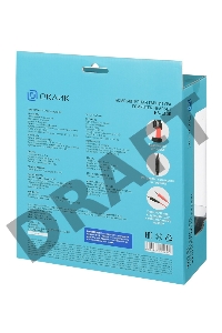 Наушники с микрофоном Oklick HS-L100 черный/красный 2м мониторы оголовье (NO-530)