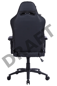 Кресло игровое Cactus CS-CHR-130 черный сиденье черный эко.кожа с подголов. крестовина металл пластик черный
