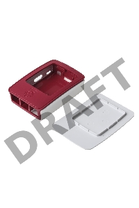 Корпус Raspberry Pi 3 Model B Official Case BULK, Red/White, для Raspberry Pi 3 Model B (909-8132)