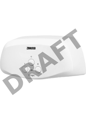 Водонагреватель Zanussi проточный 3-logic 5,5 S (душ)