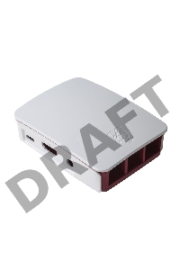 Корпус Raspberry Pi 3 Model B Official Case BULK, Red/White, для Raspberry Pi 3 Model B (909-8132)