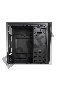 Корпус Aerocool Cs-100 Advance (2xUSB, 2xAudio, 0.45 мм, 80 мм FAN, mATX, без б/п)