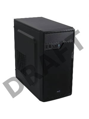 Корпус Aerocool Cs-100 Advance (2xUSB, 2xAudio, 0.45 мм, 80 мм FAN, mATX, без б/п)