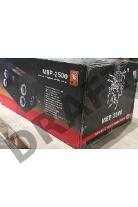 (Поврежденная упаковка) MYSTERY MBP-2500(Cабвуфер, чувствительность - 101 дБ)    