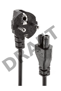 Кабель питания для ноутбуков Aopen (ACE022-1.8M) 1.8метра  3G*0.5mm