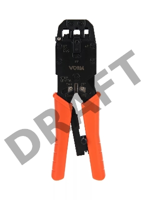 Монтажный инcтрумент VCOM D1903 Клещи обжимные 4P/6P/8P 