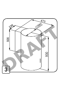ВЫТЯЖКА MAUNFELD LEE SIDE (C) 39  WHITE