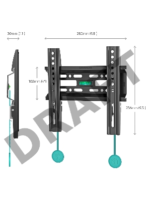 Кронштейн ONKRON FM1 для телевизора 17