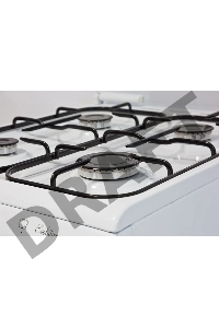 Плита Комбинированная De Luxe 5040.21гэ КР ЧР белый