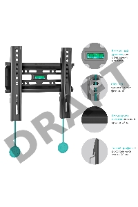 Кронштейн ONKRON FM1 для телевизора 17