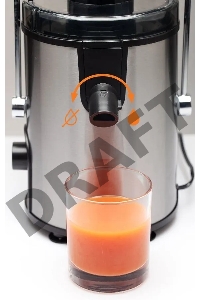 Соковыжималка шнековая Gorenje JC400E 400Вт, 1600мл, серебристый/черный