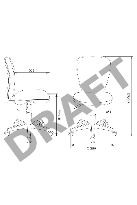 Кресло детское Бюрократ KD-W10/26-24 голубой 26-24 (пластик белый)