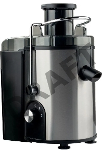 Соковыжималка шнековая Gorenje JC400E 400Вт, 1600мл, серебристый/черный