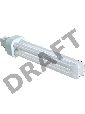 Лампа OSRAM DULUX D 26W/840 G24d-3  компактная 4050300012049