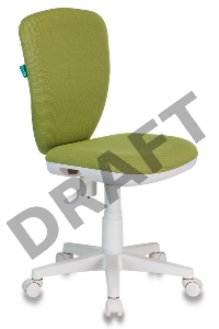 Кресло детское Бюрократ KD-W10/26-32 светло-зеленый 26-32 (пластик белый)