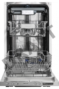 Встраиваемые посудомоечная машина Weissgauff BDW 4138 D шириной 45 см 10 комплектов, 8 программ:Авто, Интенсивная, Нормальная, Экономичная, Стекло, 1Час, Быстрая, Предварительная мойка, электронное управление, LED индикация и большой дисплей, Регулировка 