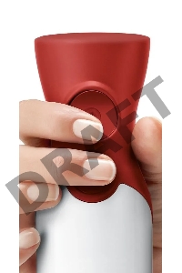 Блендер погружной Bosch MSM64120 450Вт белый/красный