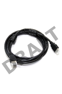 Кабель 5bites APC-200-100F HDMI / M-M / V2.0 / 4K / HIGH SPEED / ETHERNET / 3D / FERRITES / 10M